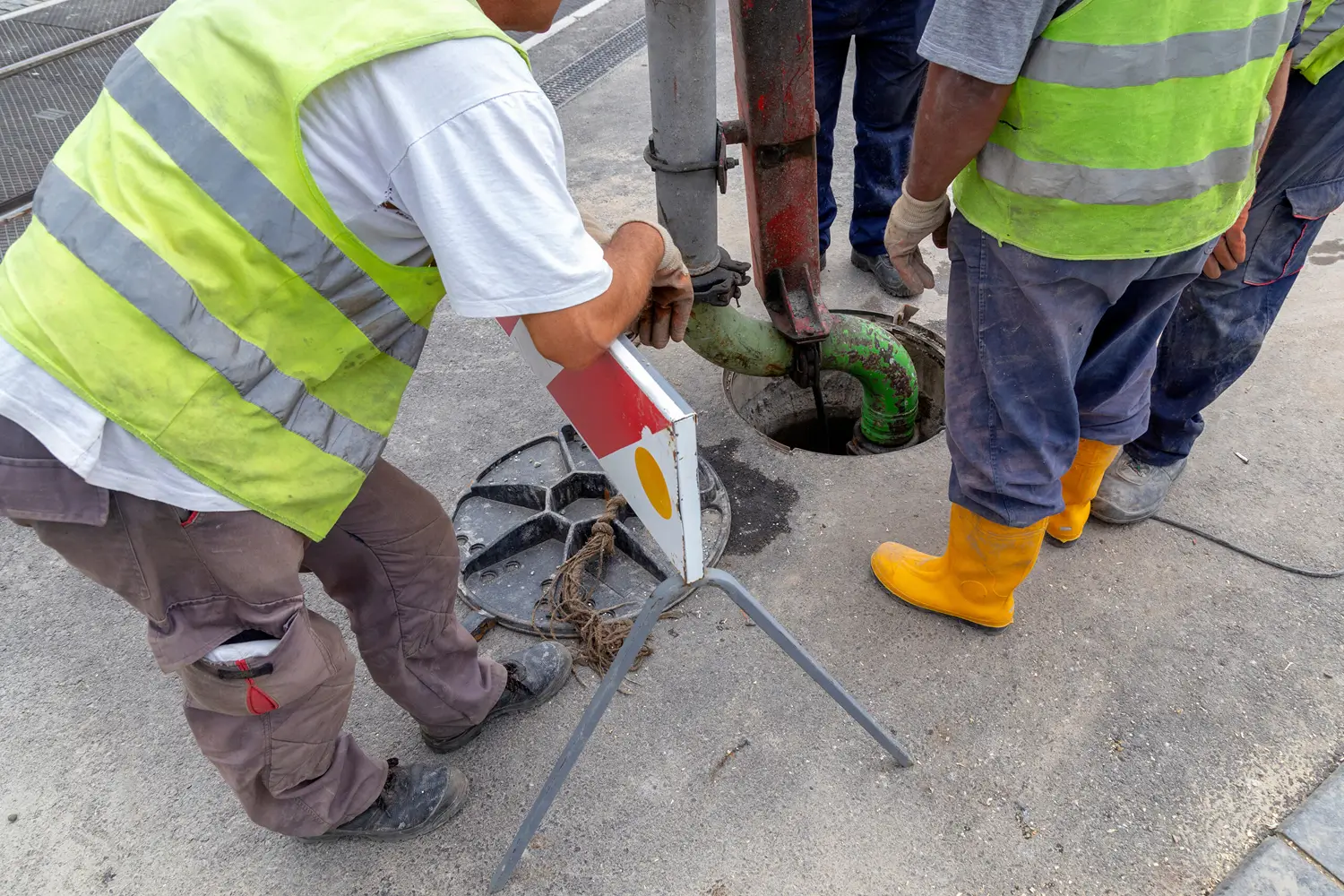 CCTV drain survey inspection in Enfield